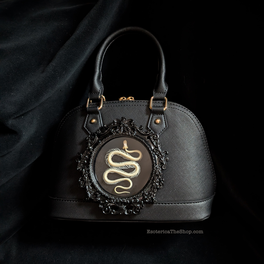Real Snake Handbag - Morticia