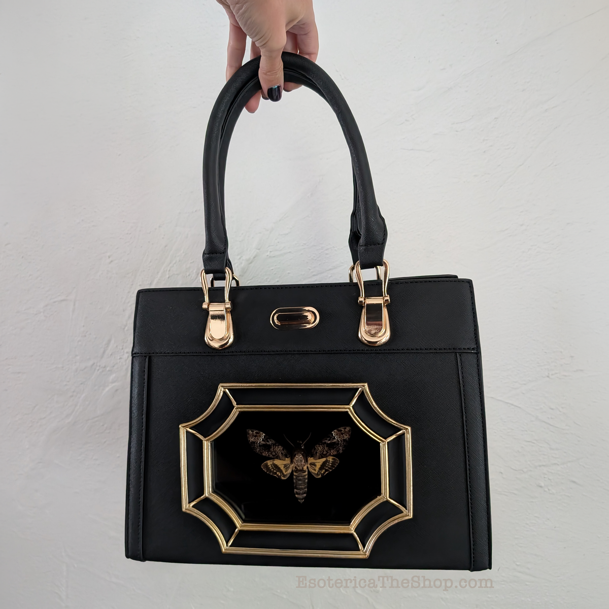 Real Death's Head Moth Handbag - Clarice