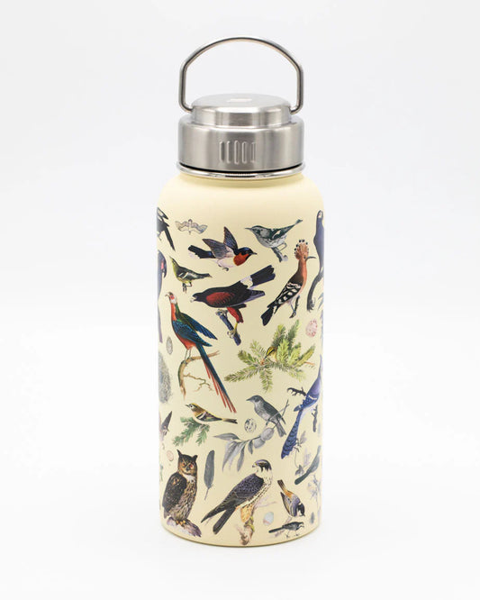 Stainless Steel Bottle: Birds, 32oz