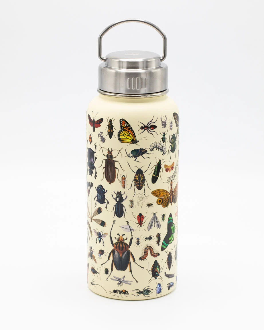Stainless Steel Bottle: Insects, 32oz
