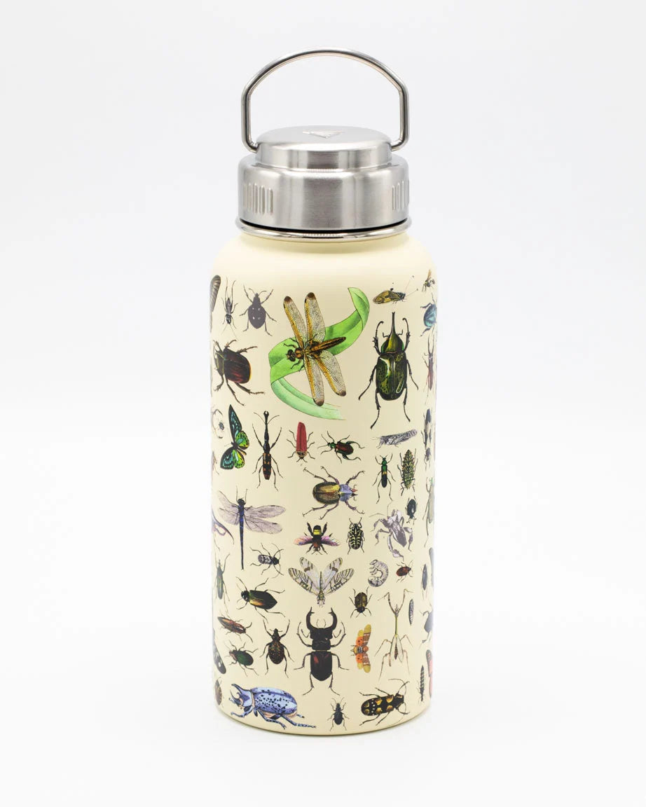 Stainless Steel Bottle: Insects, 32oz