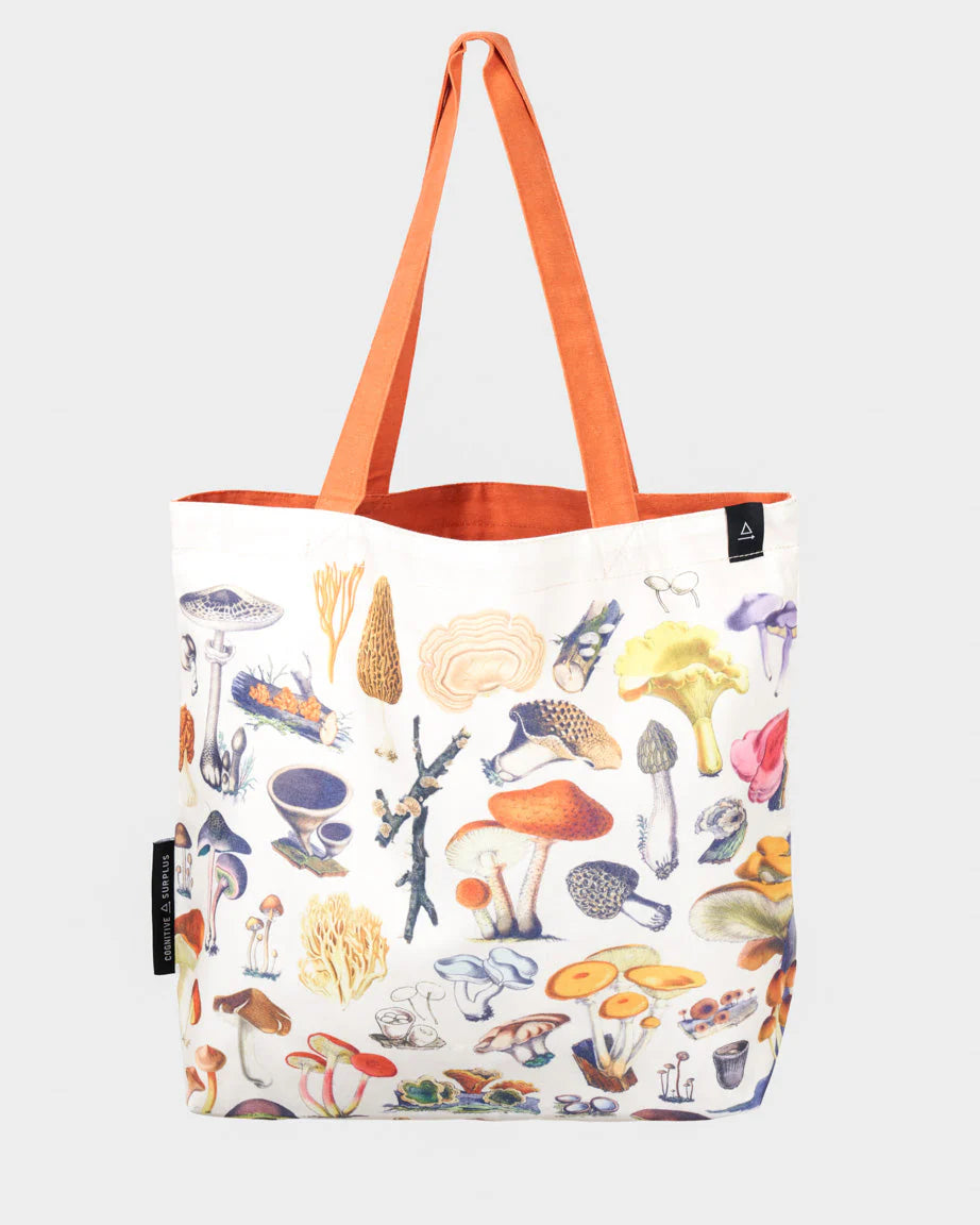 Tote Bag: Woodland  Mushrooms