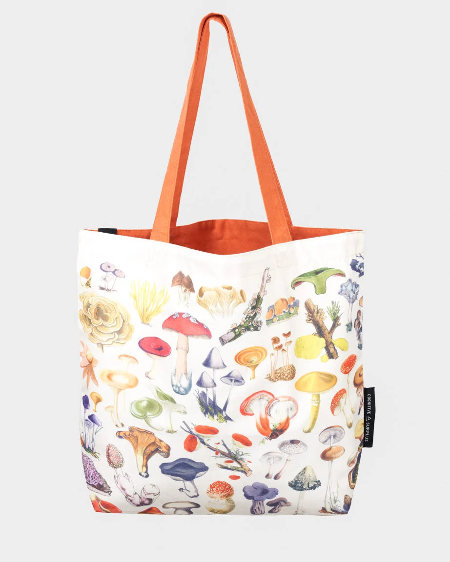 Tote Bag: Woodland  Mushrooms