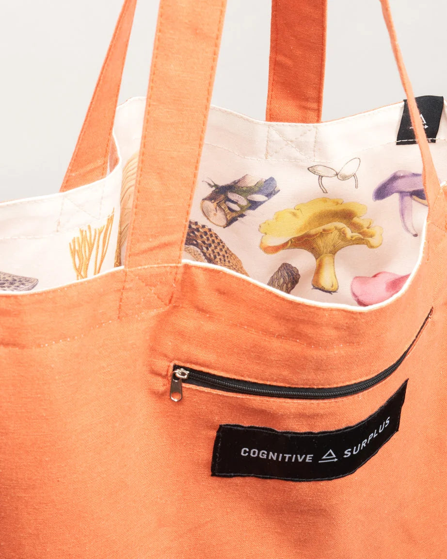 Tote Bag: Woodland  Mushrooms