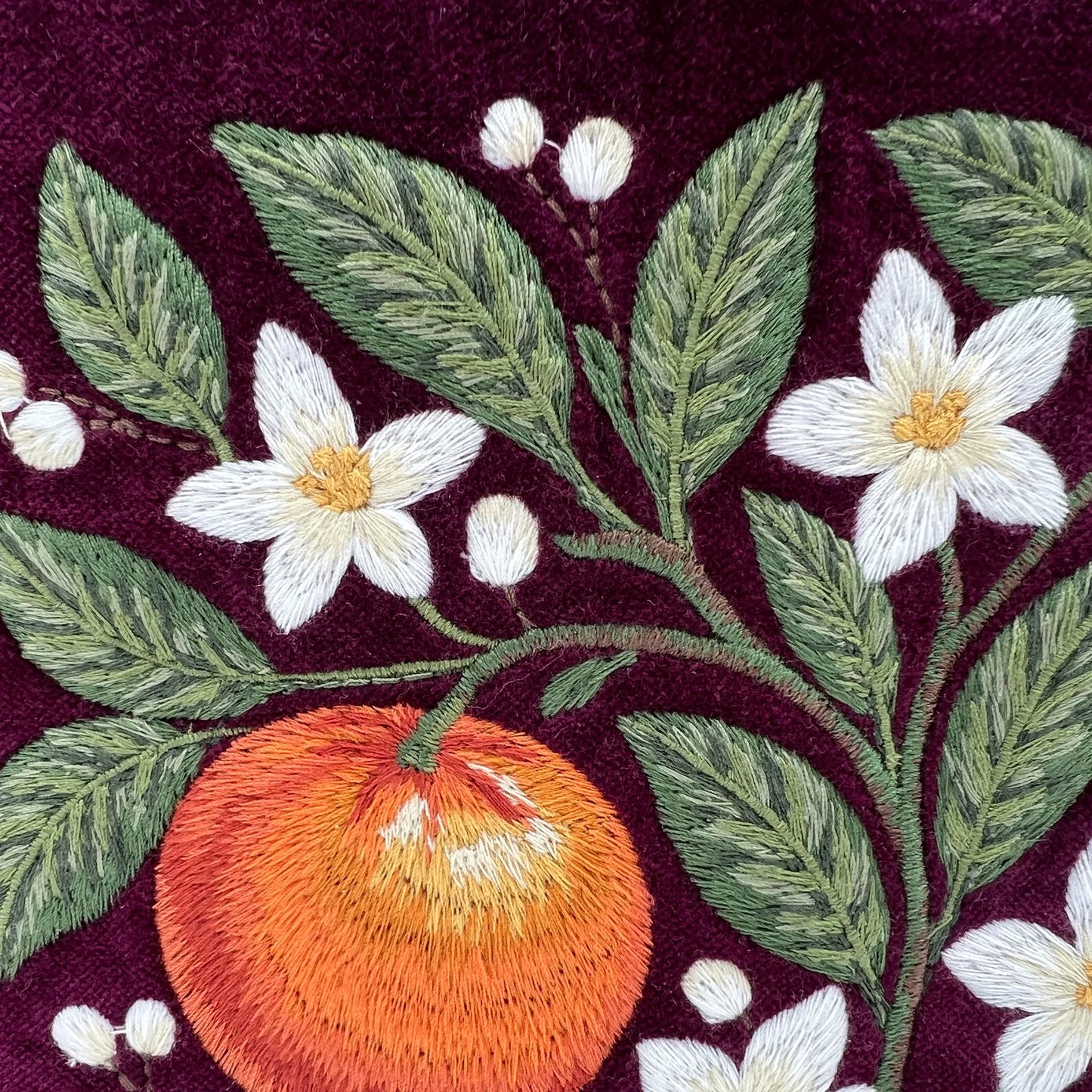 Vitality Embroidered Handbag from Myth & Thread