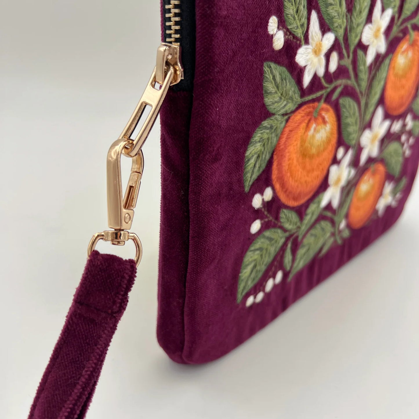 Vitality Embroidered Handbag from Myth & Thread