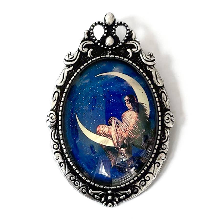 Moon Goddess Brooch