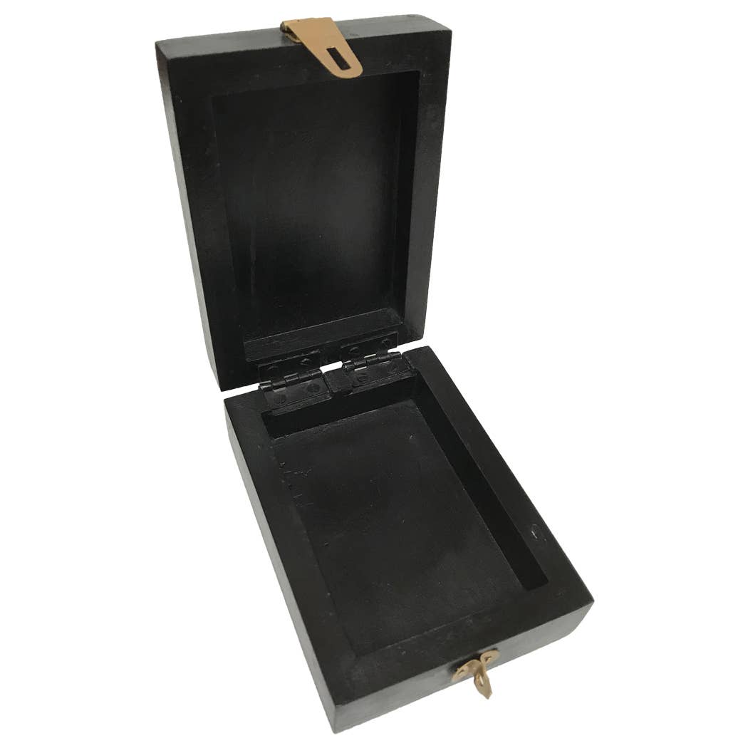 Reproduction Pirate Playing Cards in a Mango Wood Box