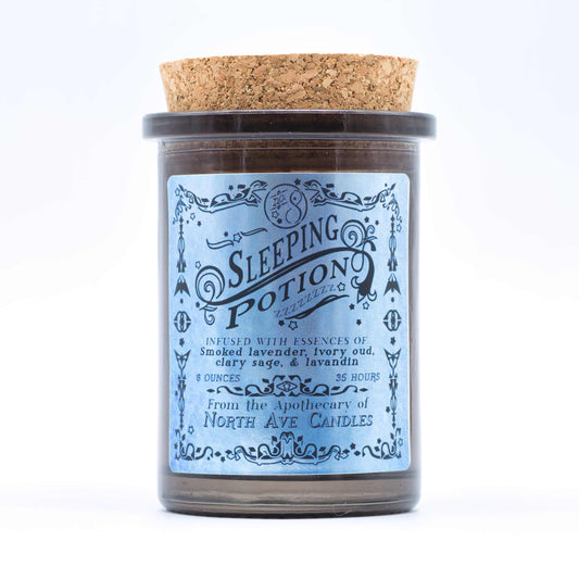 Apothecary Candle - "Lavender Potion" - Cedarwood, Clary Sage, Lavender