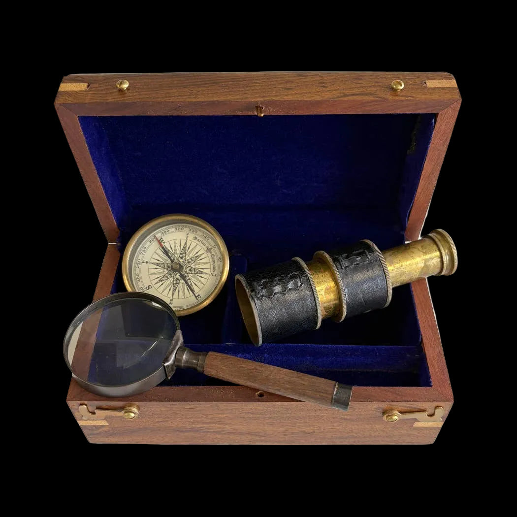 Old World Maritime Navigation Replica Set