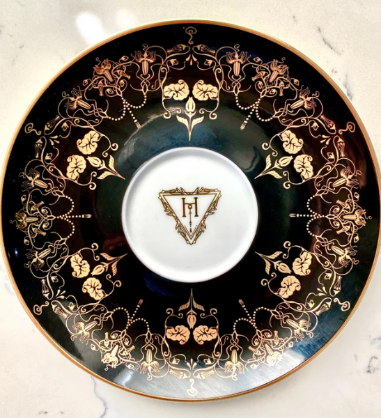 Something Wicked cup and saucer