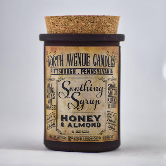 Apothecary Candle - "Soothing Syrup" - Honey Almond