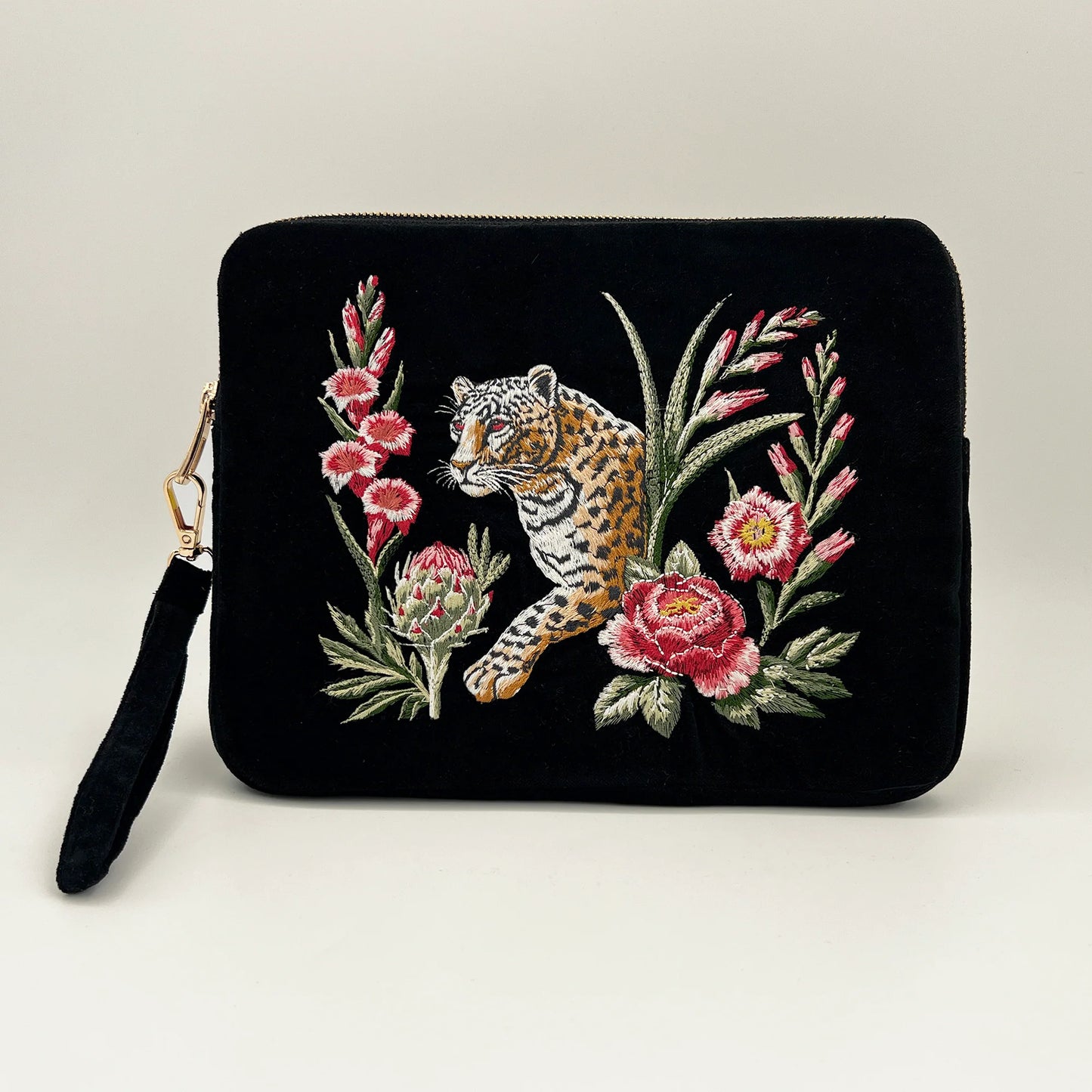 Strength Embroidered Handbag from Myth & Thread