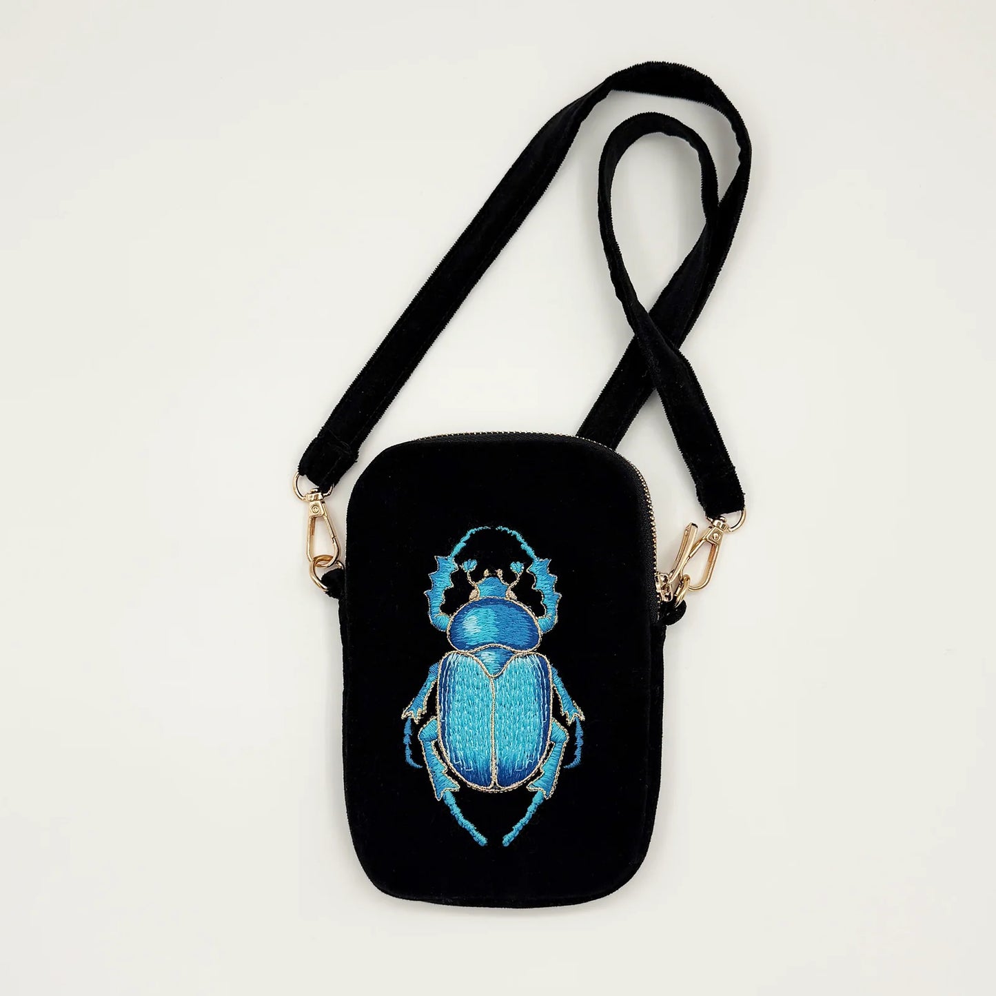 The Guardian Embroidered Cross-Body from Myth & Thread