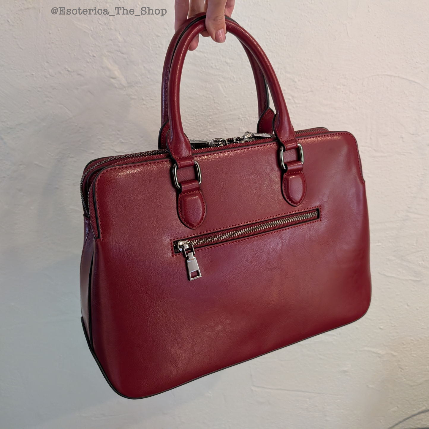 Real Snake Skeleton Handbag - Silver Frame