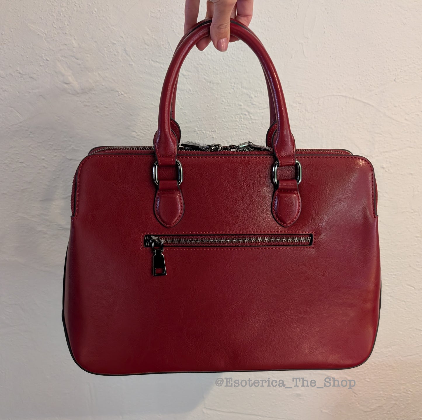 Real Scorpion Handbag - Silver Frame