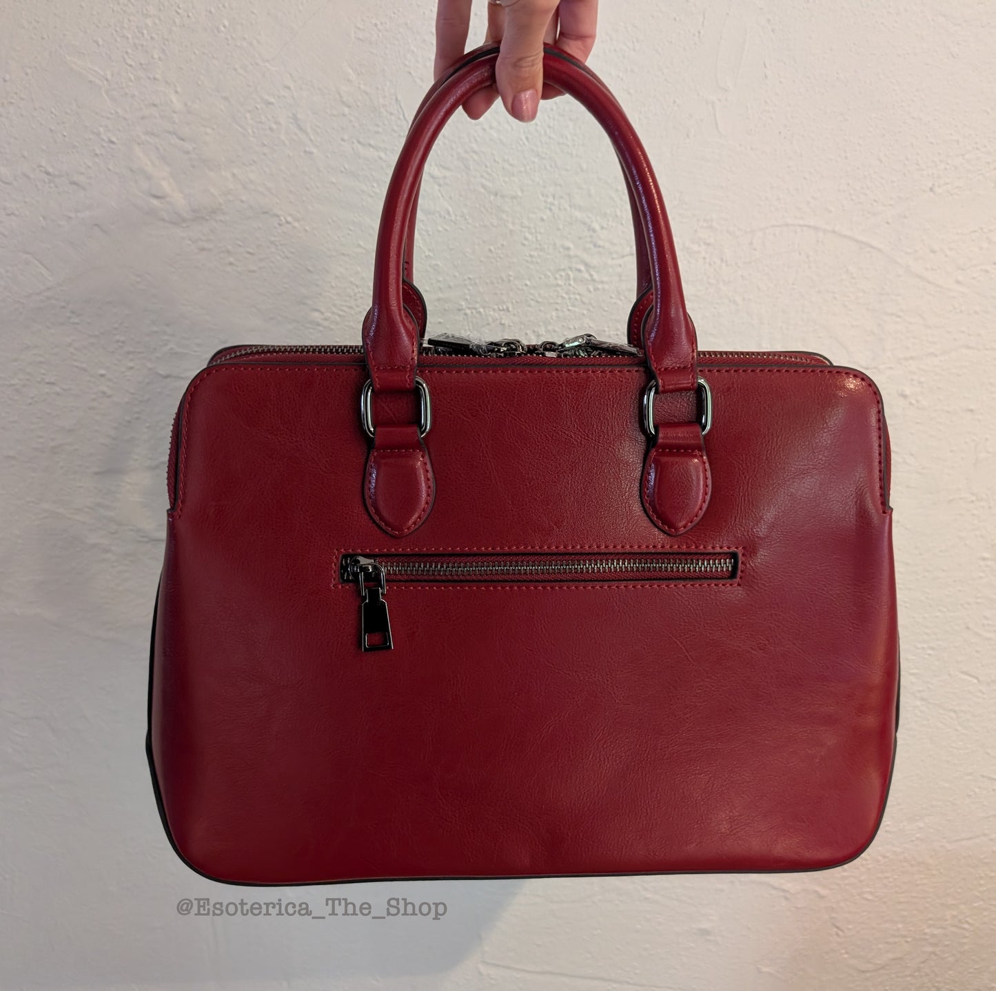 Real Snake Skeleton Handbag - Silver Frame